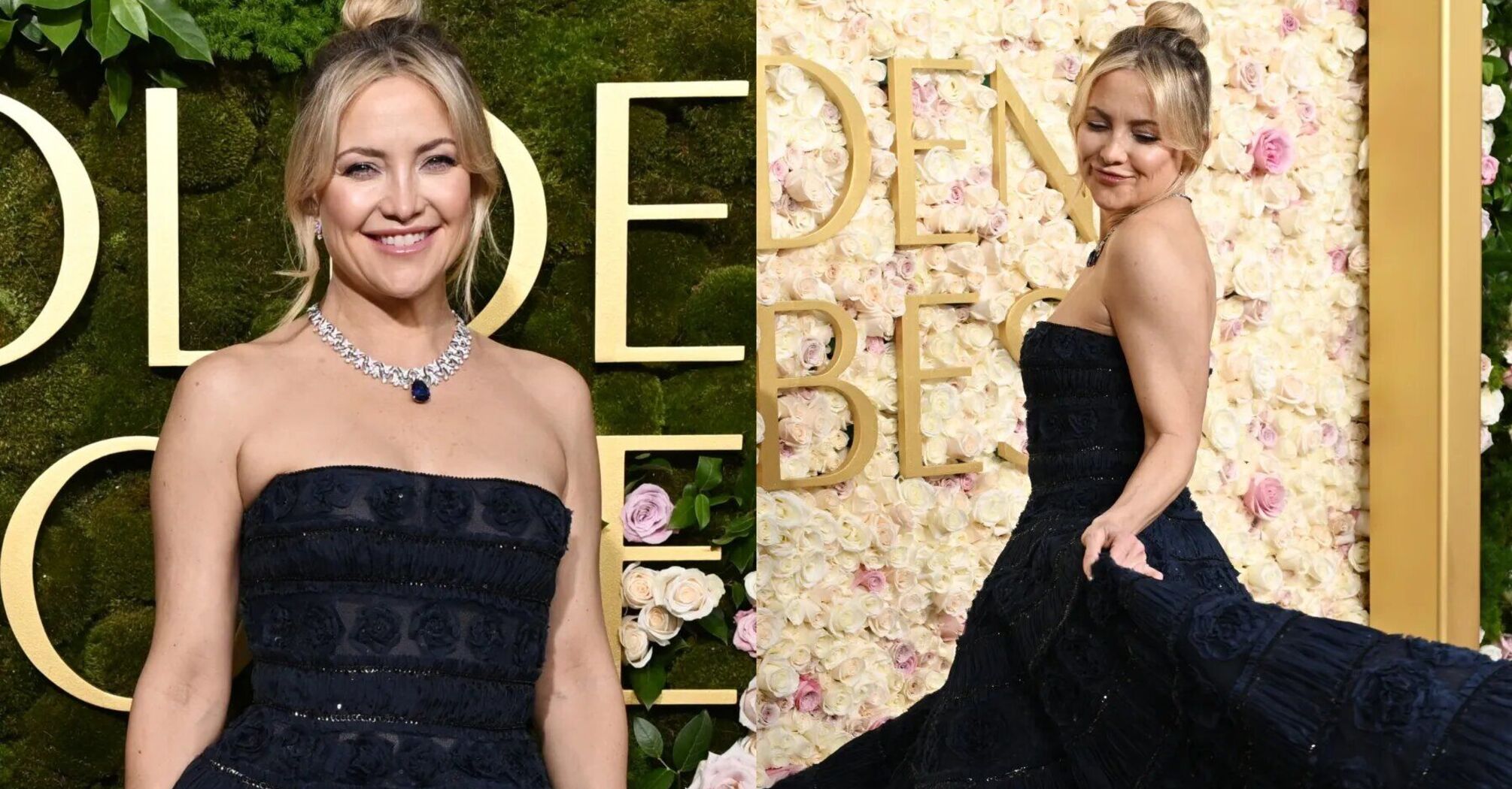 Kate Hudson’s 6-Year-Old Daughter Helped Style Her 2025 Golden Globes Look