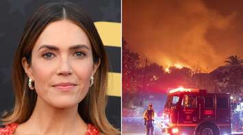 Mandy Moore "Heartbroken" After Seeing Her Neighborhood Burn Down