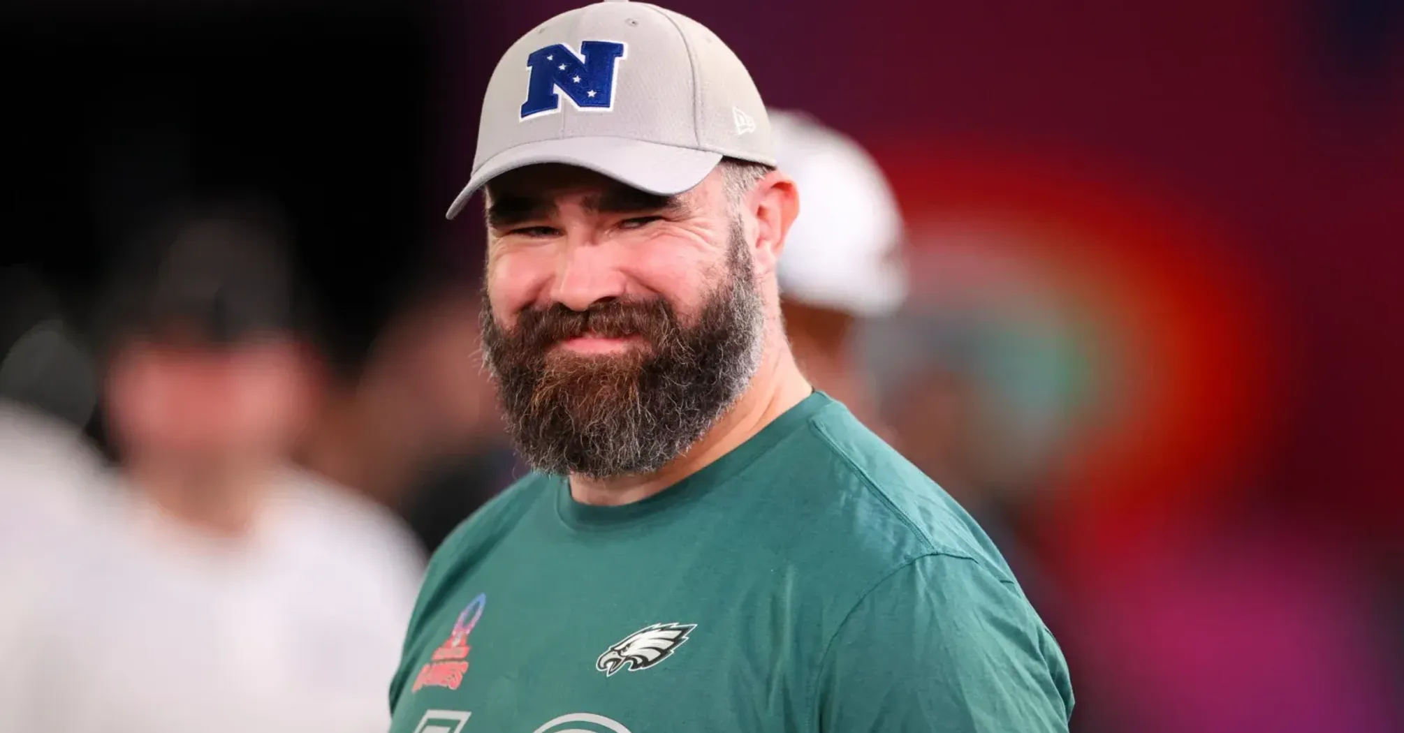 Jason Kelce Celebrates Super Bowl Victory with Eagles Fans