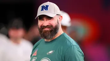 Jason Kelce Celebrates Super Bowl Victory with Eagles Fans