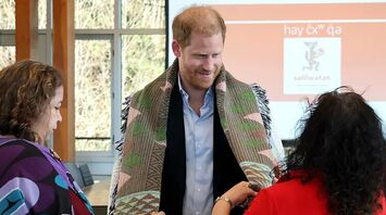 Prince Harry Celebrates Valentine's Day Apart from Meghan Markle, Engaging with Tsleil-Waututh Nation