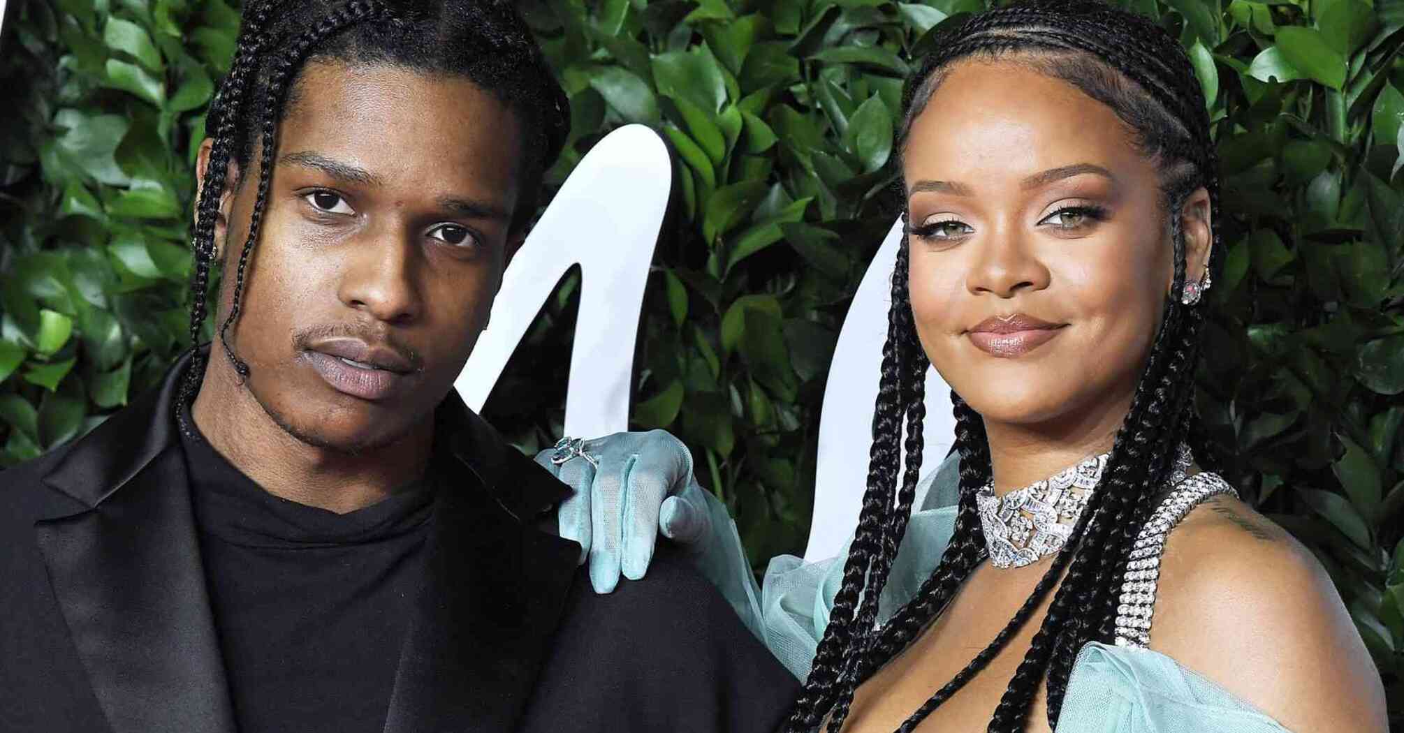 Rihanna Shares Heartfelt Throwback Video for Valentine's Day with A$AP Rocky During His Assault Trial