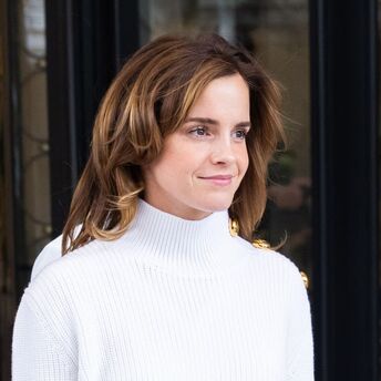 Emma Watson Attends NBA All-Star Celebrity Game in Quite Rare Public Appearance