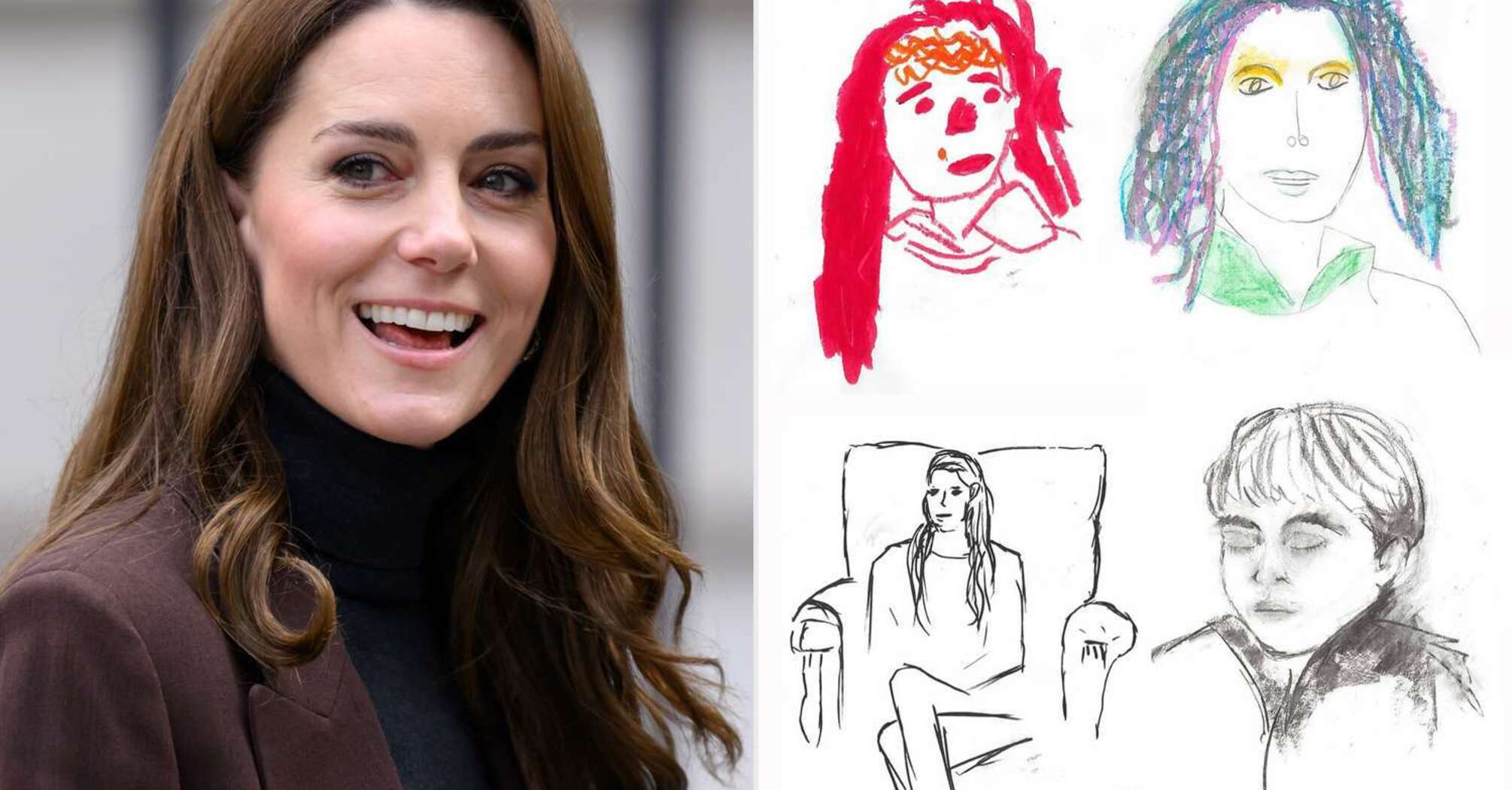 Kate Middleton Shares Heartwarming Art by Prince George, Princess Charlotte, and Prince Louis