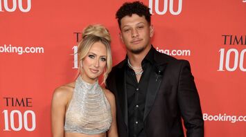 Brittany and Patrick Mahomes