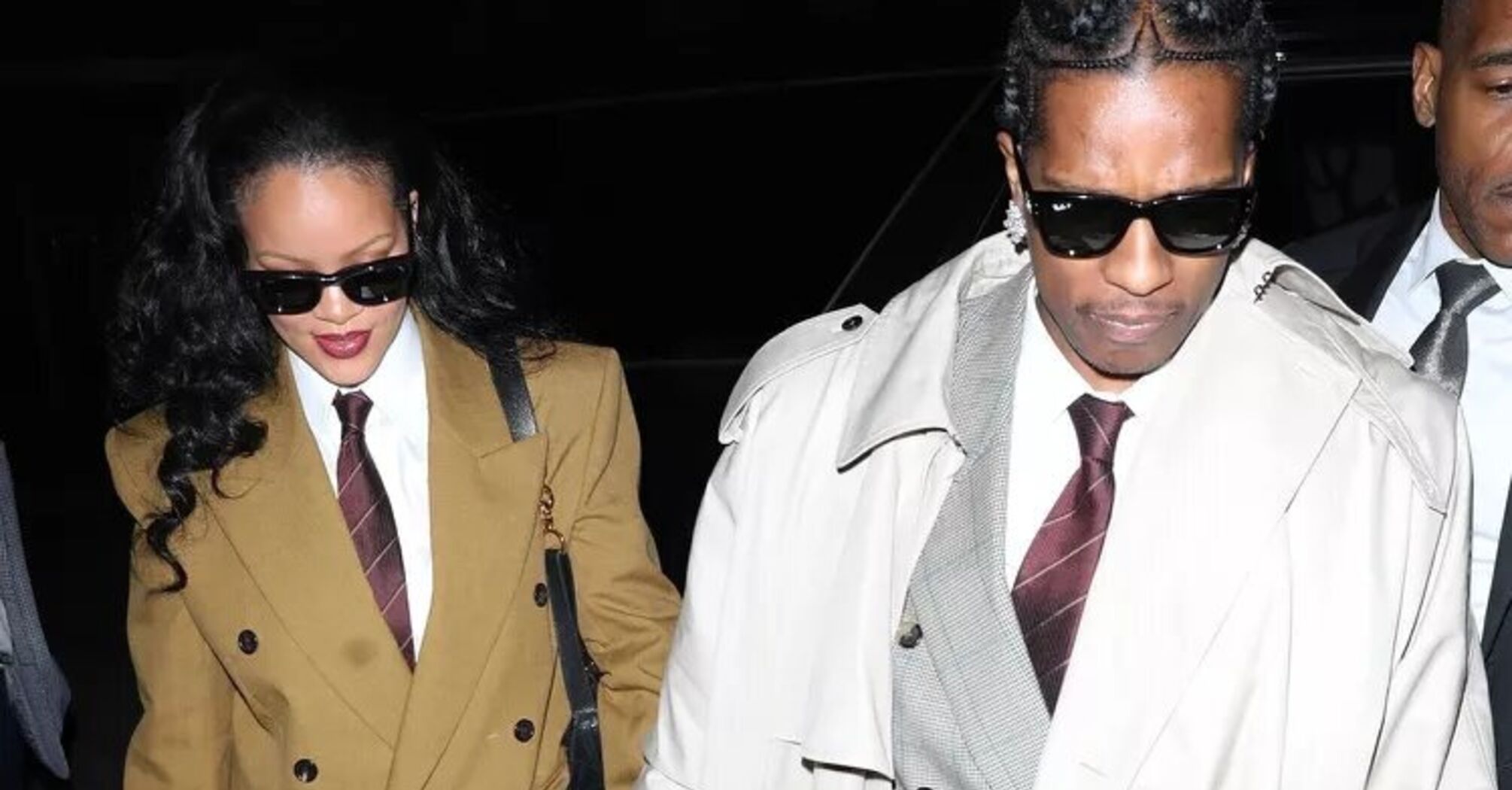 Rihanna and A$AP Rocky Celebrate Her 37th Birthday in Stylish Matching Menswear