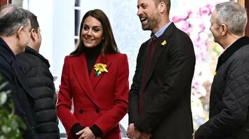 Kate Middleton and Prince William Bake Welsh Cakes in Flood-Stricken Pontypridd