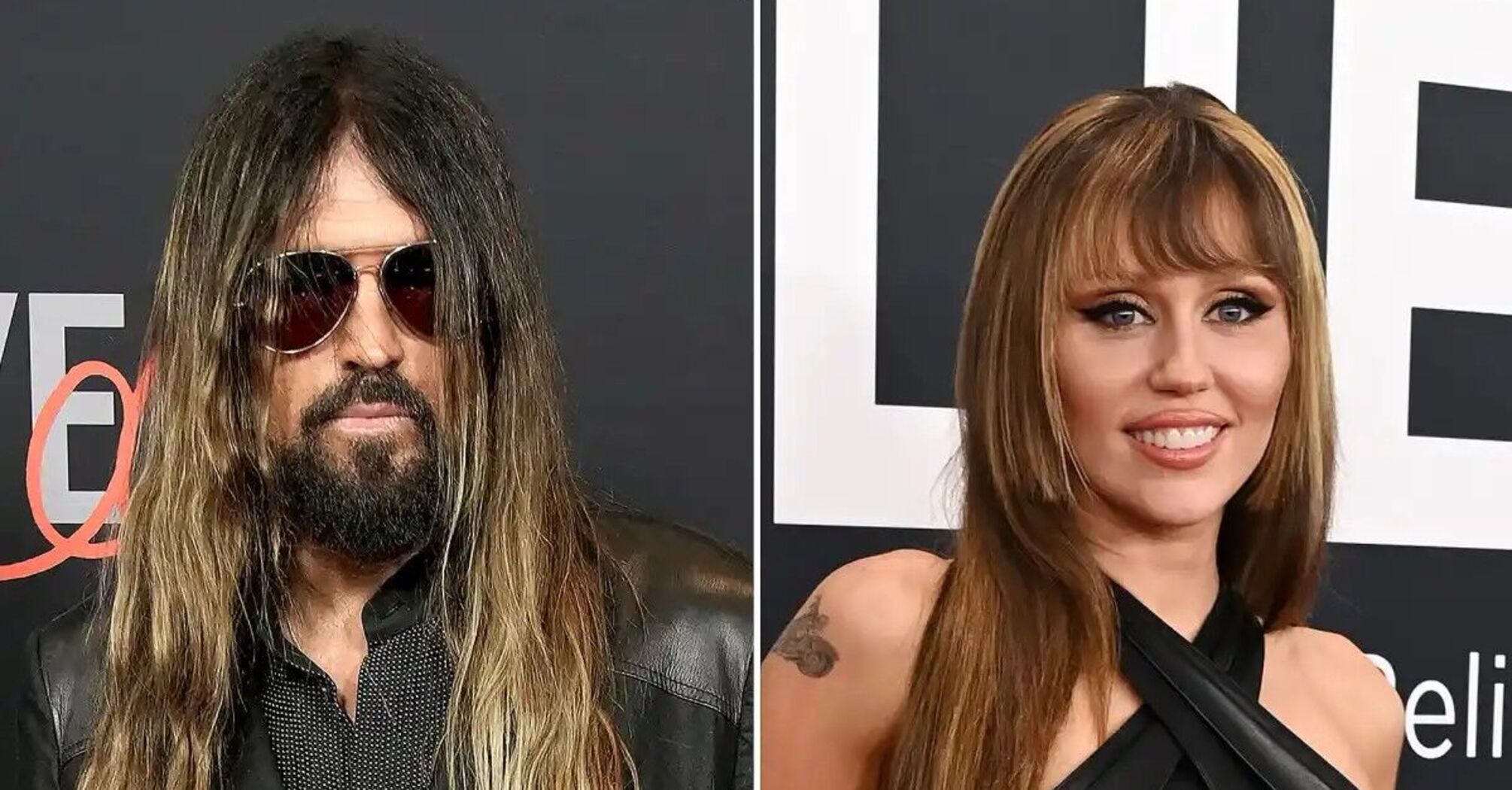 Billy Ray Cyrus and Miley Cyrus