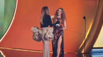 Shakira Reunites with Jennifer Lopez at the 2025 Grammys