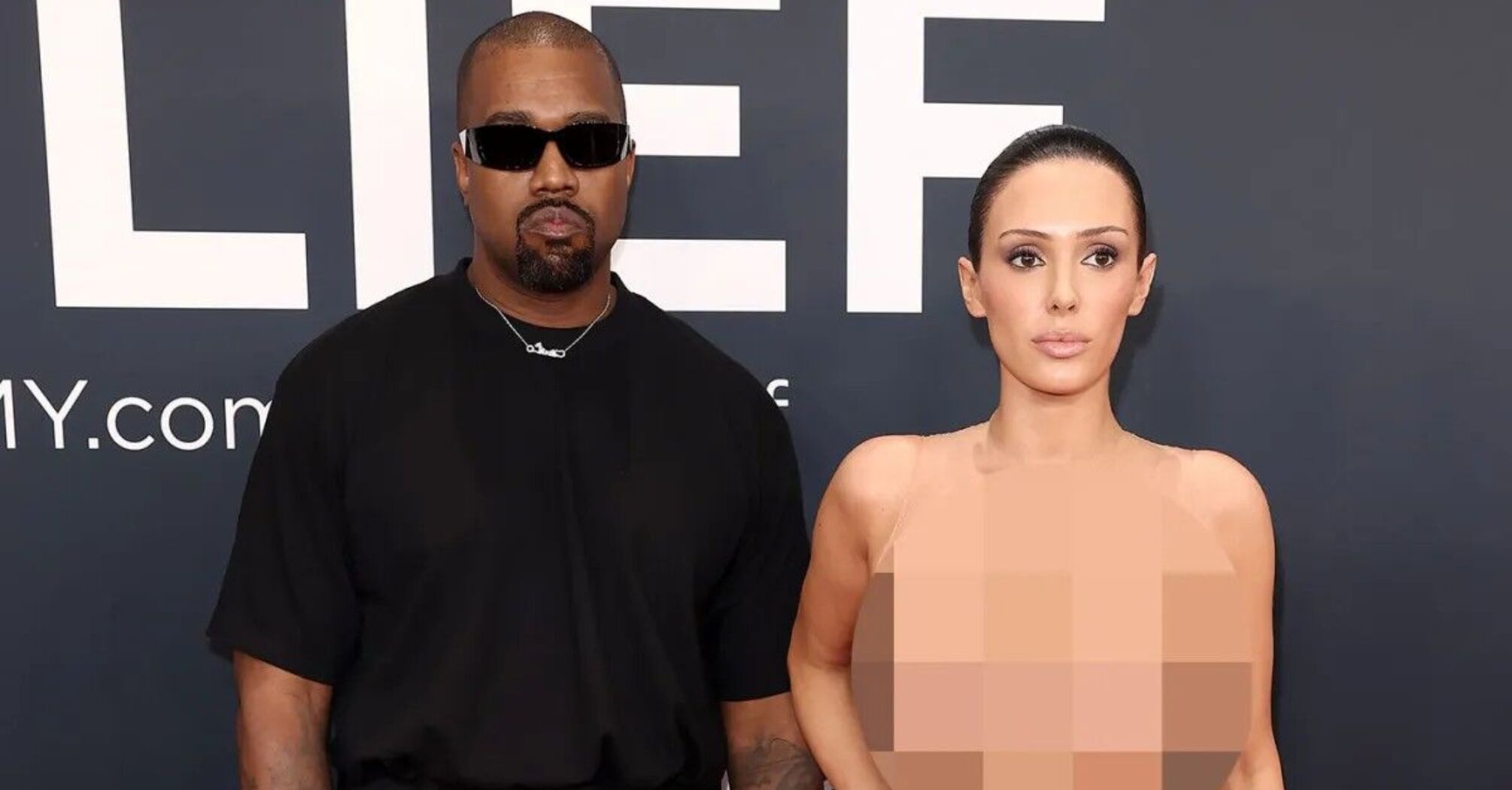 Kanye West and Bianca Censori