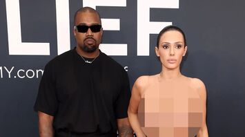 Kanye West and Bianca Censori