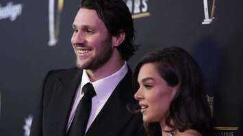 Josh Allen Shares Hot Kiss with Fiancée Hailee Steinfeld as He Accepts NFL's 2025 Most Valuable Player Award