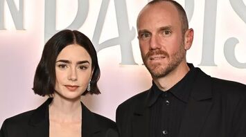 Lily Collins and Charlie McDowell