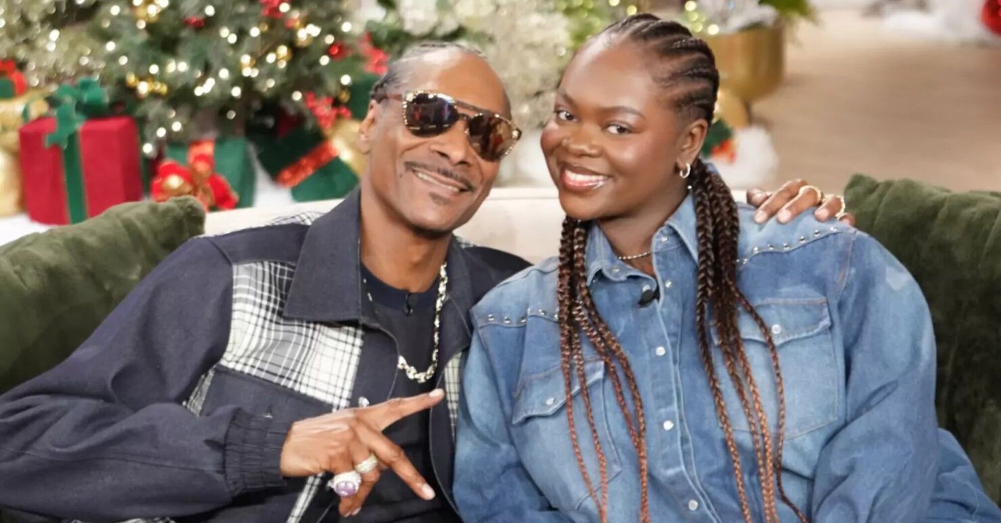 Snoop Dogg and his daughter Cori Broadus