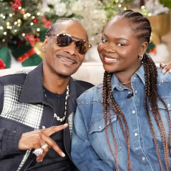 Snoop Dogg and his daughter Cori Broadus