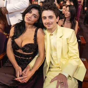 Kylie Jenner and Timothée Chalamet