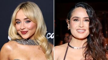 Sabrina Carpenter and Salma Hayek