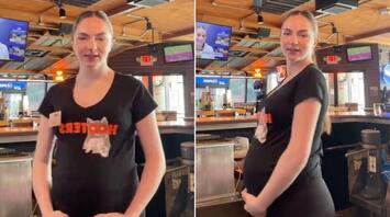 Hooters Waitress Discusses Pregnancy's Impact on Tips