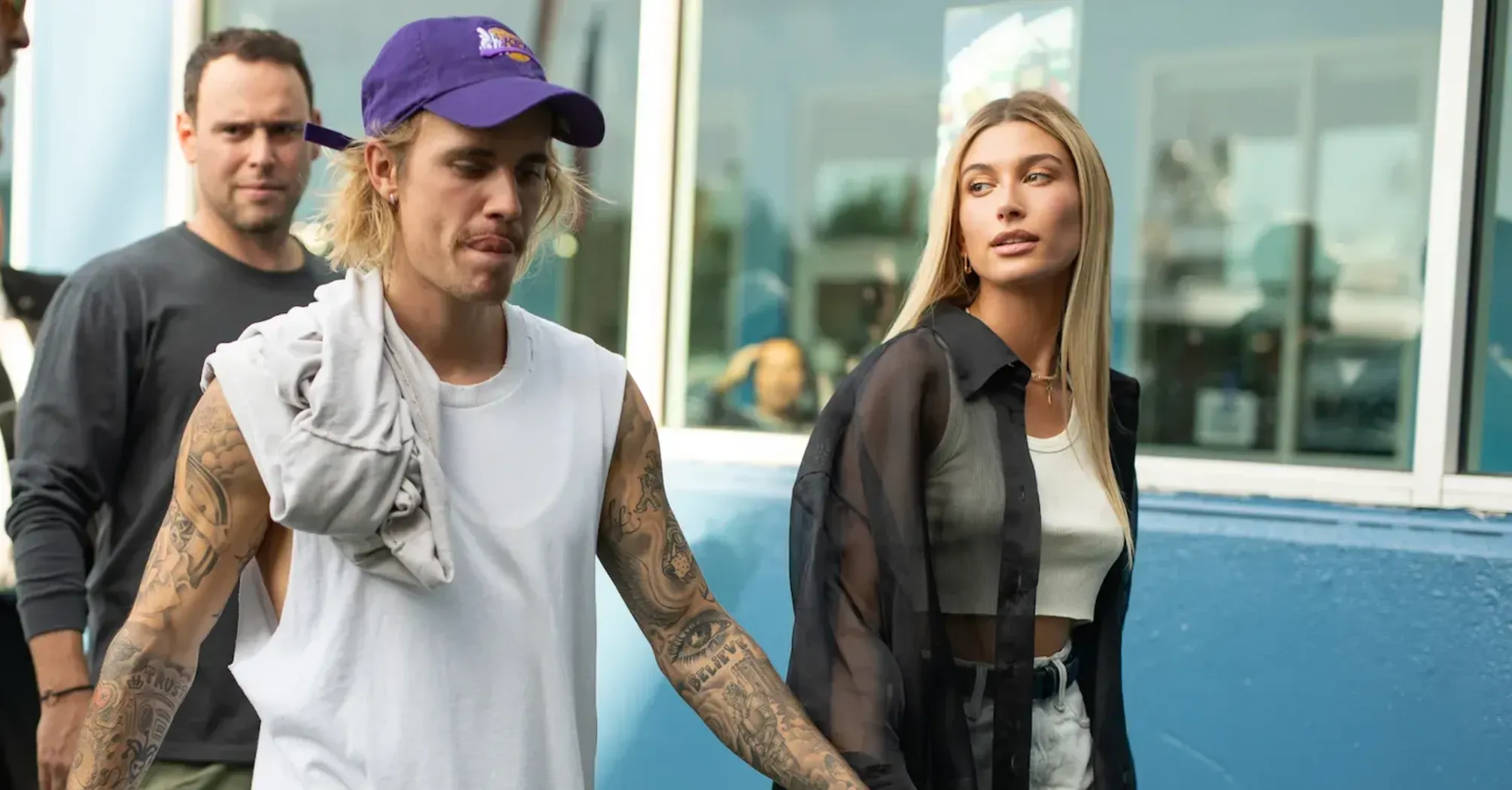 Justin and Hailey Bieber Enjoy Disneyland Trip with The Kid LAROI