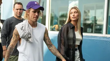 Justin and Hailey Bieber Enjoy Disneyland Trip with The Kid LAROI
