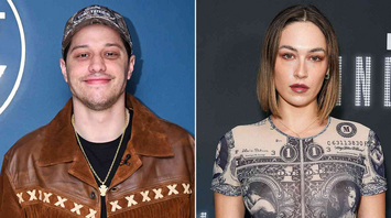 Pete Davidson Shows Affection With New Girlfriend Elsie Hewitt in Palm Beach