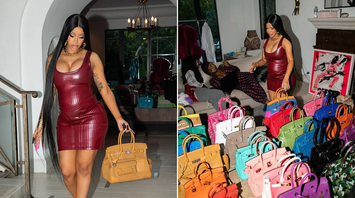 Cardi B's Shock After Daughter Kulture Draws on Her $60,000 Hermés Bag