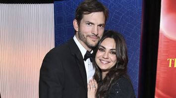 Ashton Kutcher and Mila Kunis Enjoy a Rare Roman Getaway
