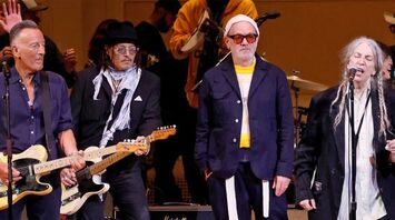 Johnny Depp Joins Star-Studded NYC Performance Celebrating Patti Smith