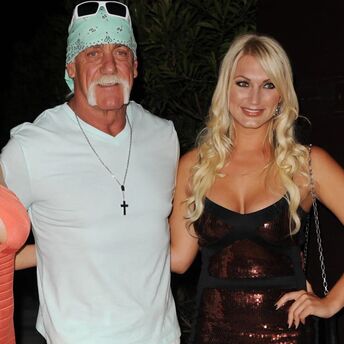 Hulk Hogan with daughter
