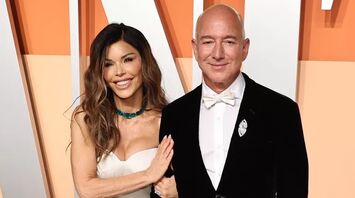 Lauren Sánchez and Jeff Bezos