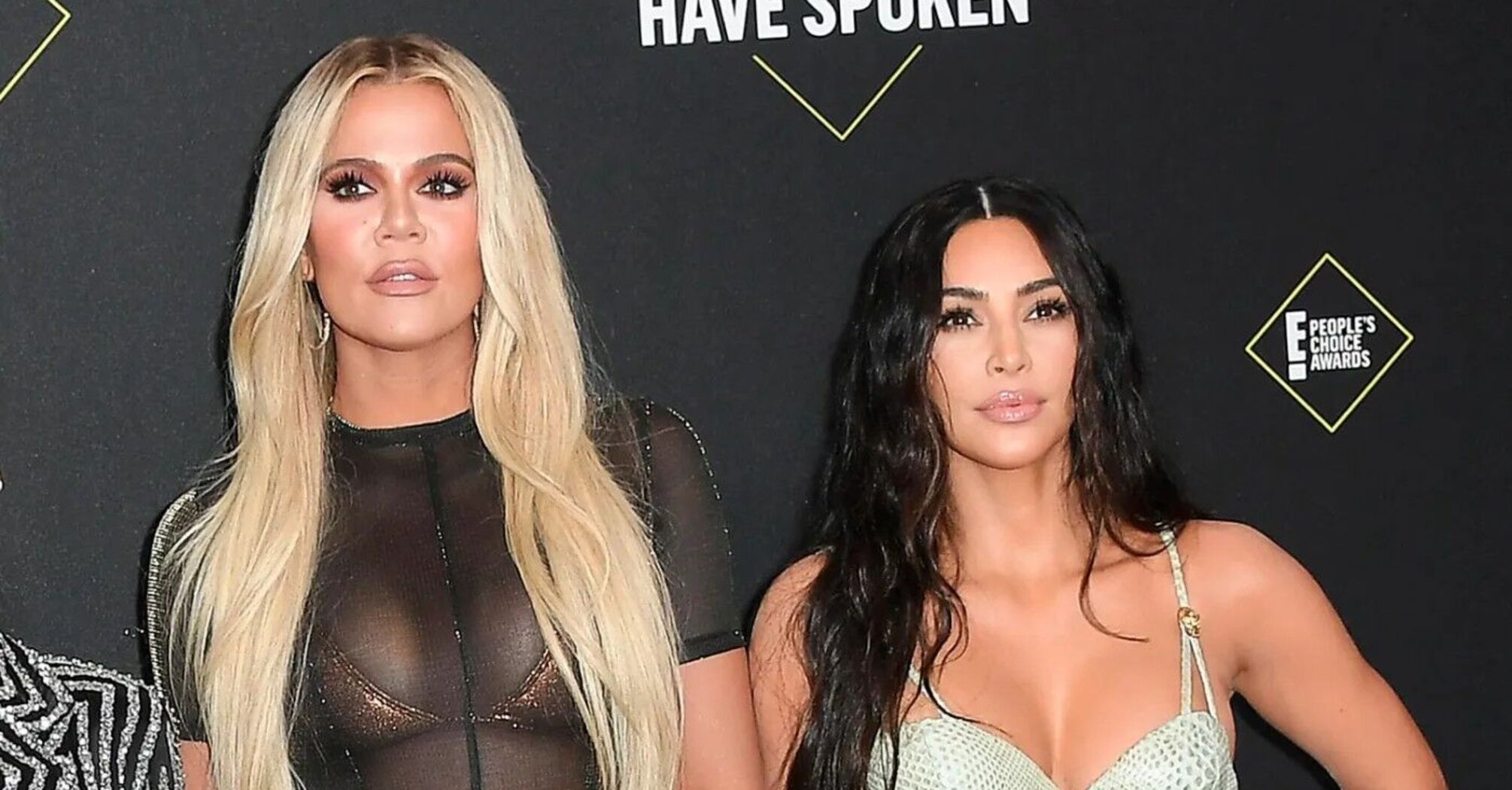 Khloé Kardashian and Kim Kardashian