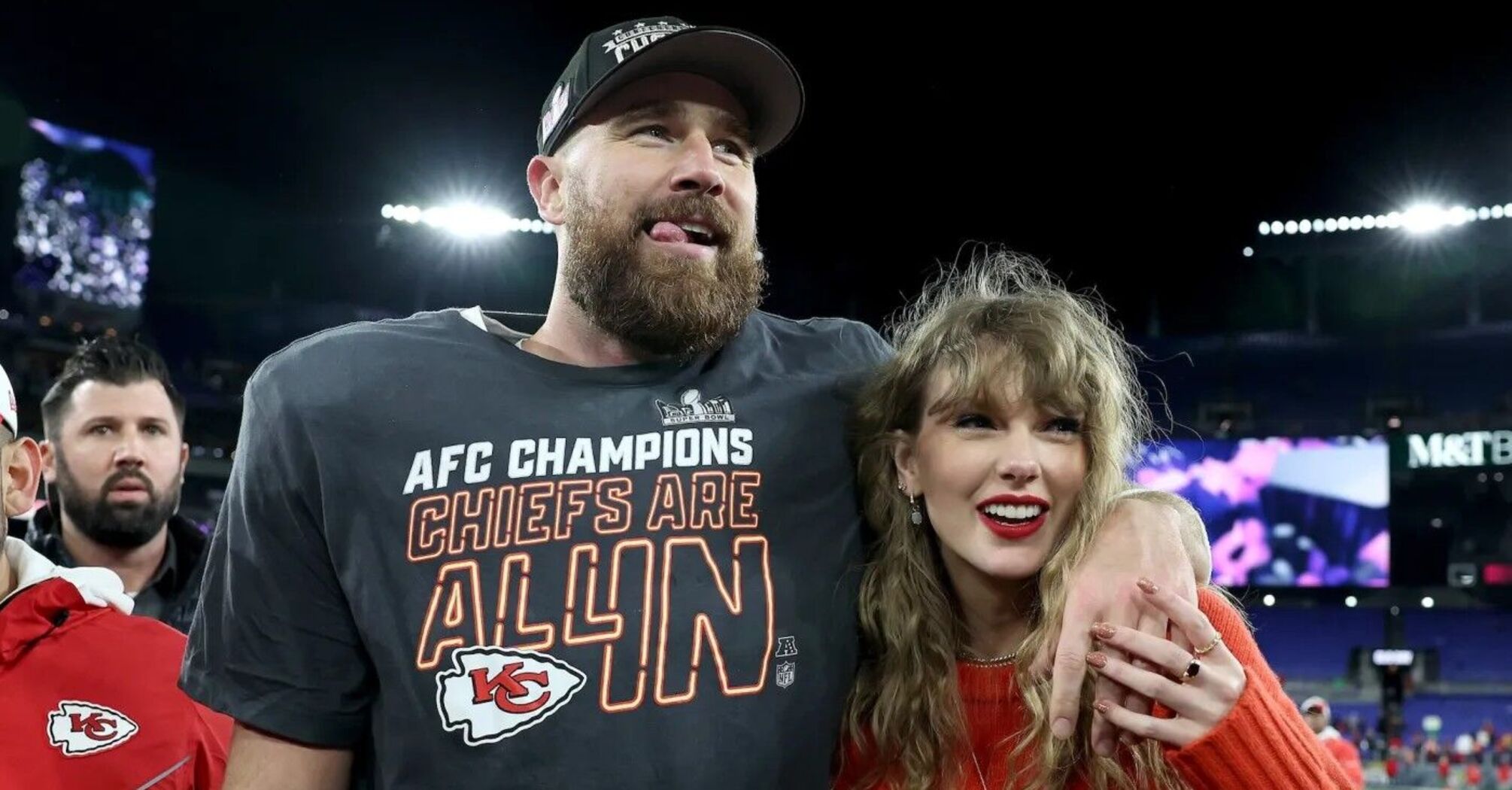 Travis Kelce and Taylor Swift